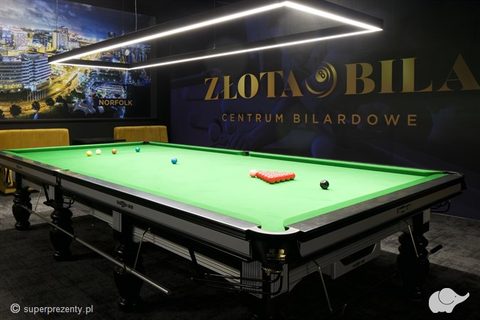 Karnet na bilard Pool i Snooker w Warszawie | Złota Bila