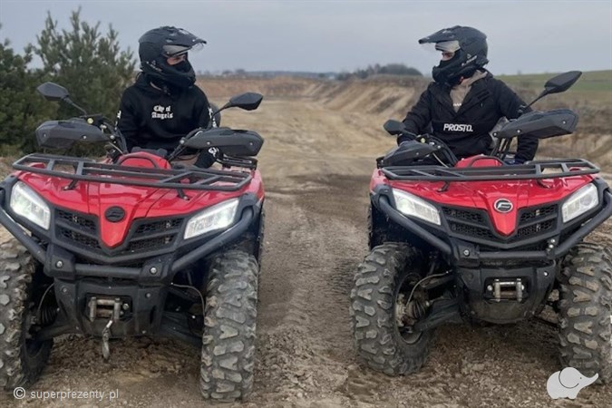 Jazda quadem dla dwojga w Dolinie Narwi w okolicach Łomży – QuadXtreme