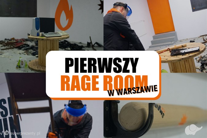 Sesja destrukcji w Rage Room – Totalna rozwałka!