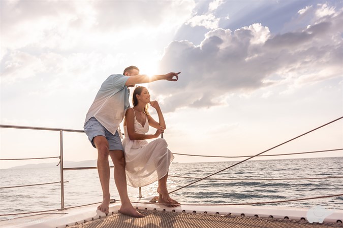 Poranny rejs katamaranem dla dwojga ze śniadaniem – Gdańsk, Sopot