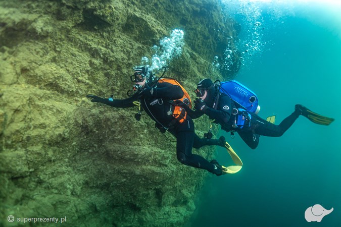 Nurkowanie w zalanym kamieniołomie dla dwojga