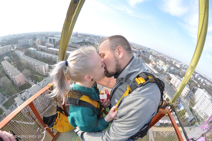 Skok na Bungee dla Dwojga z filmowaniem w Krakowie