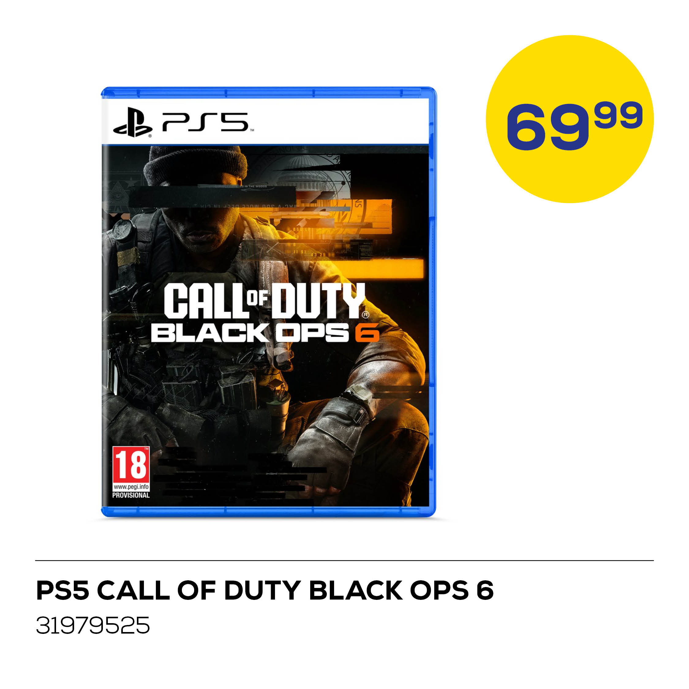 PS5 Call of Duty Black Ops 6