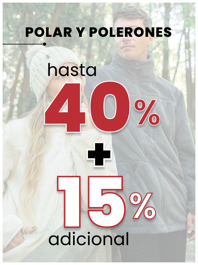 Oferta | Polar y Polerones hasta 40% dcto + 15% extra