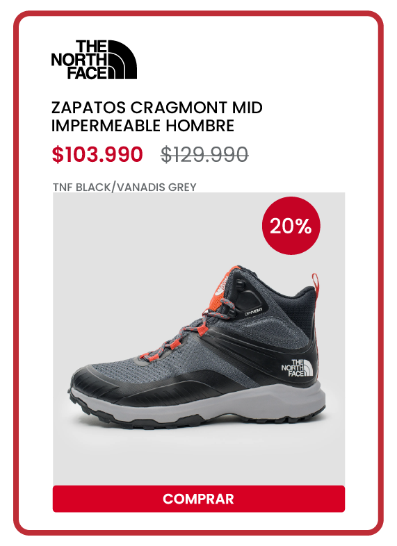 Zapatos Cragmont Mid Impermeable Hombre