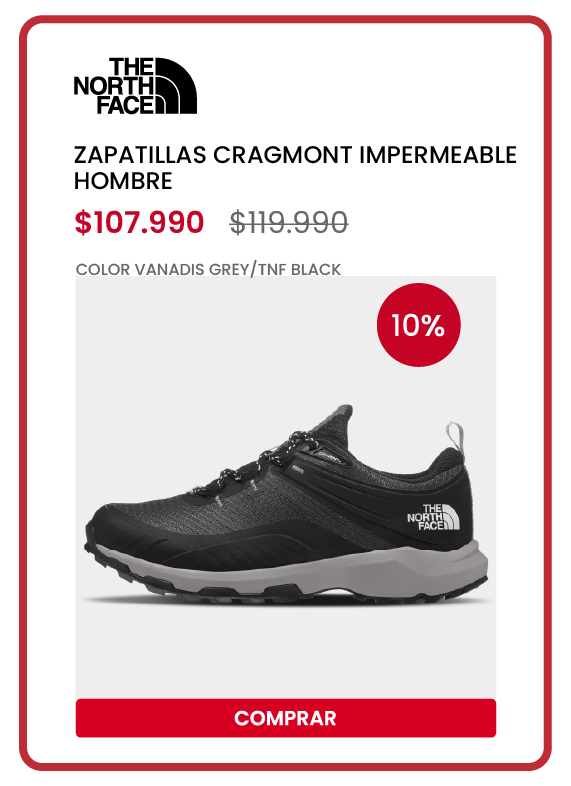 Zapatillas Cragmont Impermeable Hombre