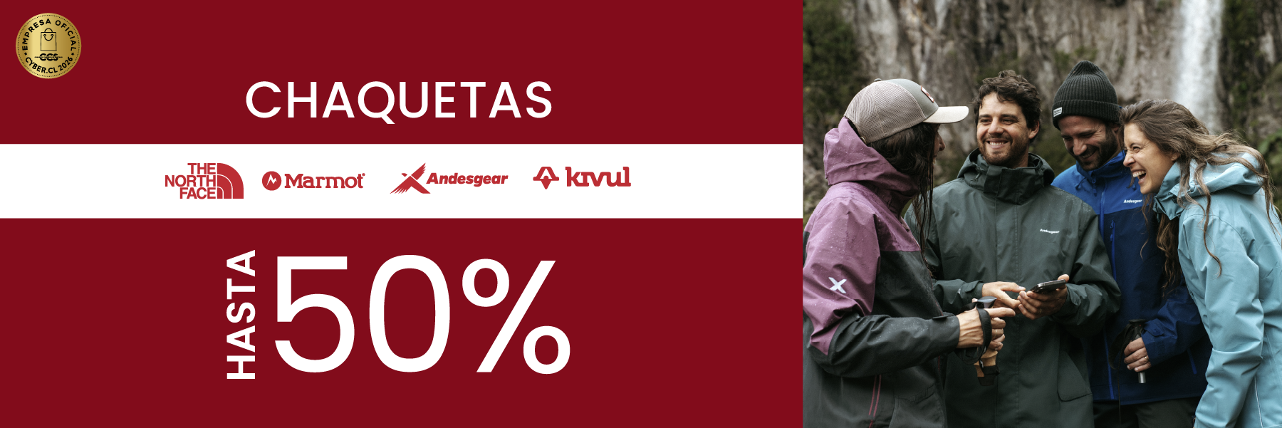 Cyber Day | Chaquetas hasta 50%