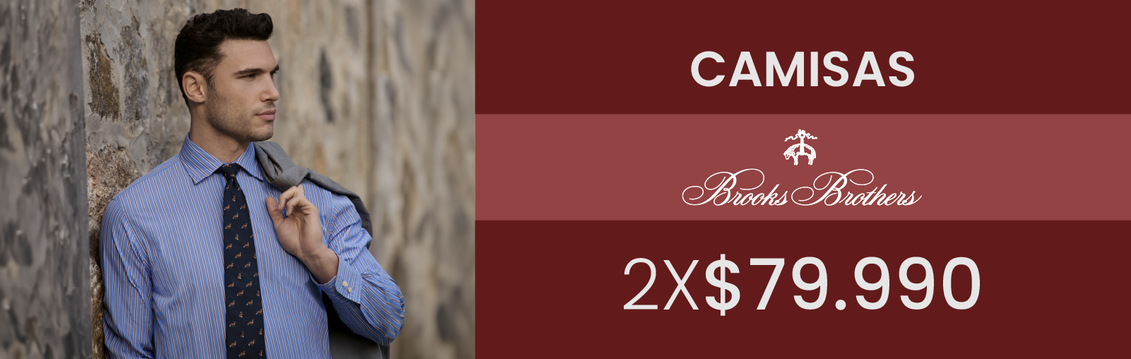 Día del Padre | Camisas Brooks Brothers 2x$79.990