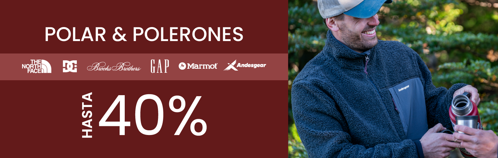 Día del Padre | Polar y Polerones hasta 40%