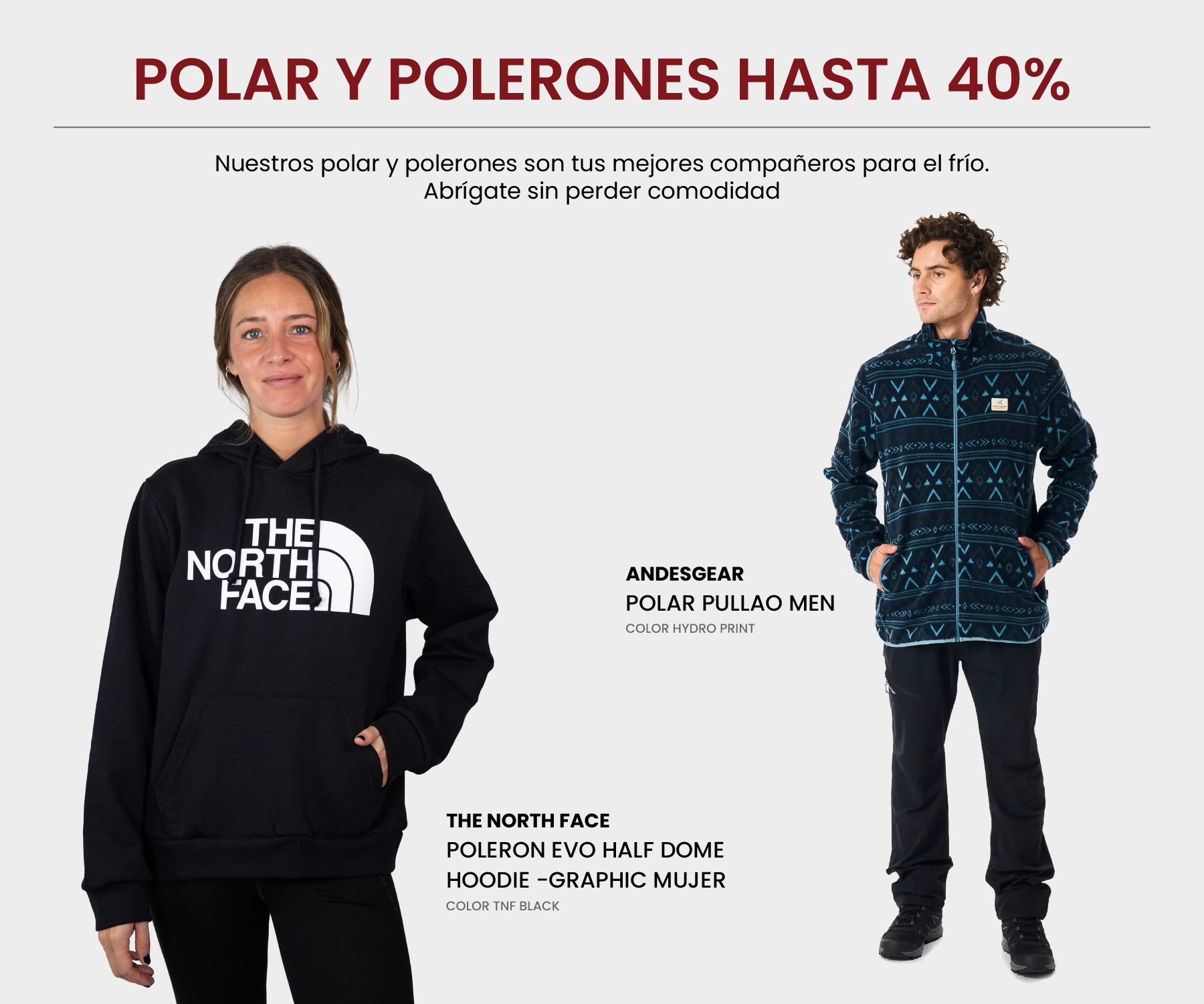 Surprice | Polar y Polerones hasta 40%