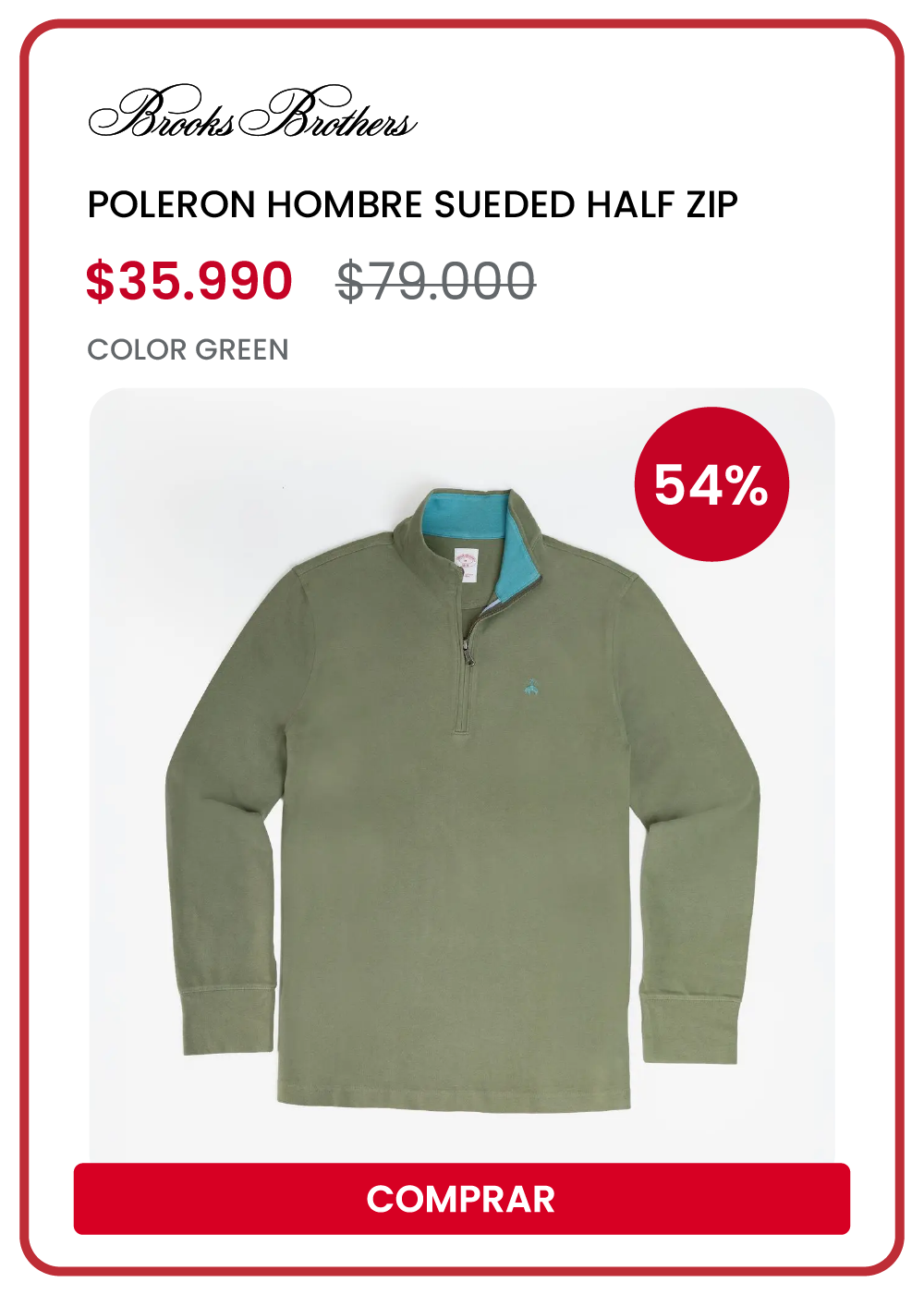 Surprice | Polerón Brooks Brothers