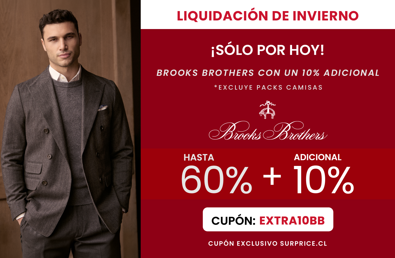 Surprice | Brooks Brothers Extra 10%