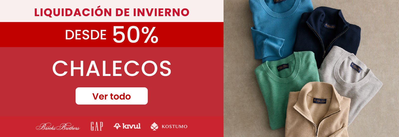 Surprice | Chalecos - Liquidación de Invierno
