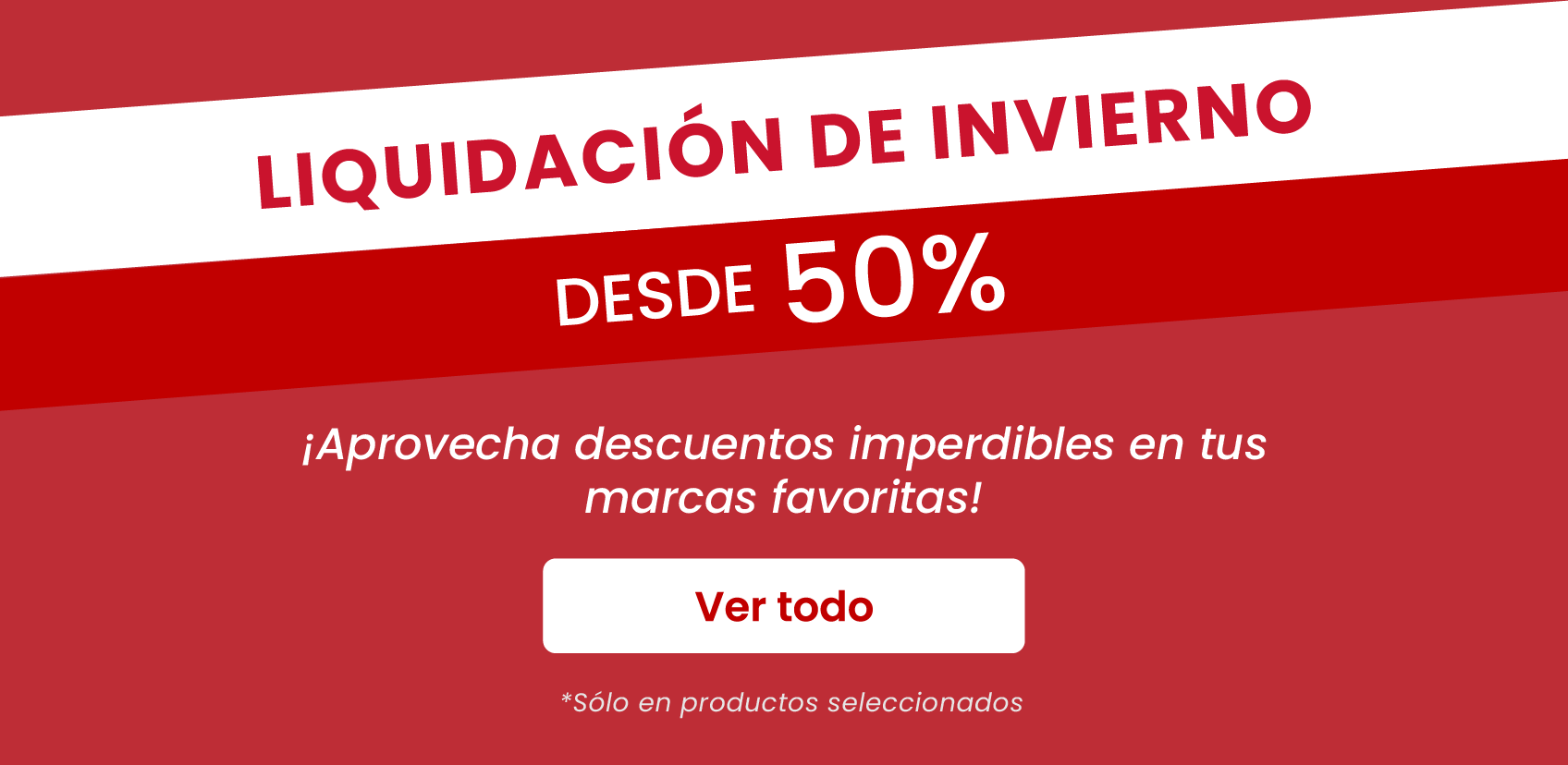 Surprice | Liquidáción de Invierno desde 50%
