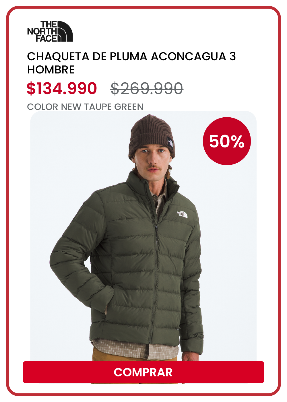 Surprice | Chaqueta De Pluma Aconcagua 3 Hombre The North Face