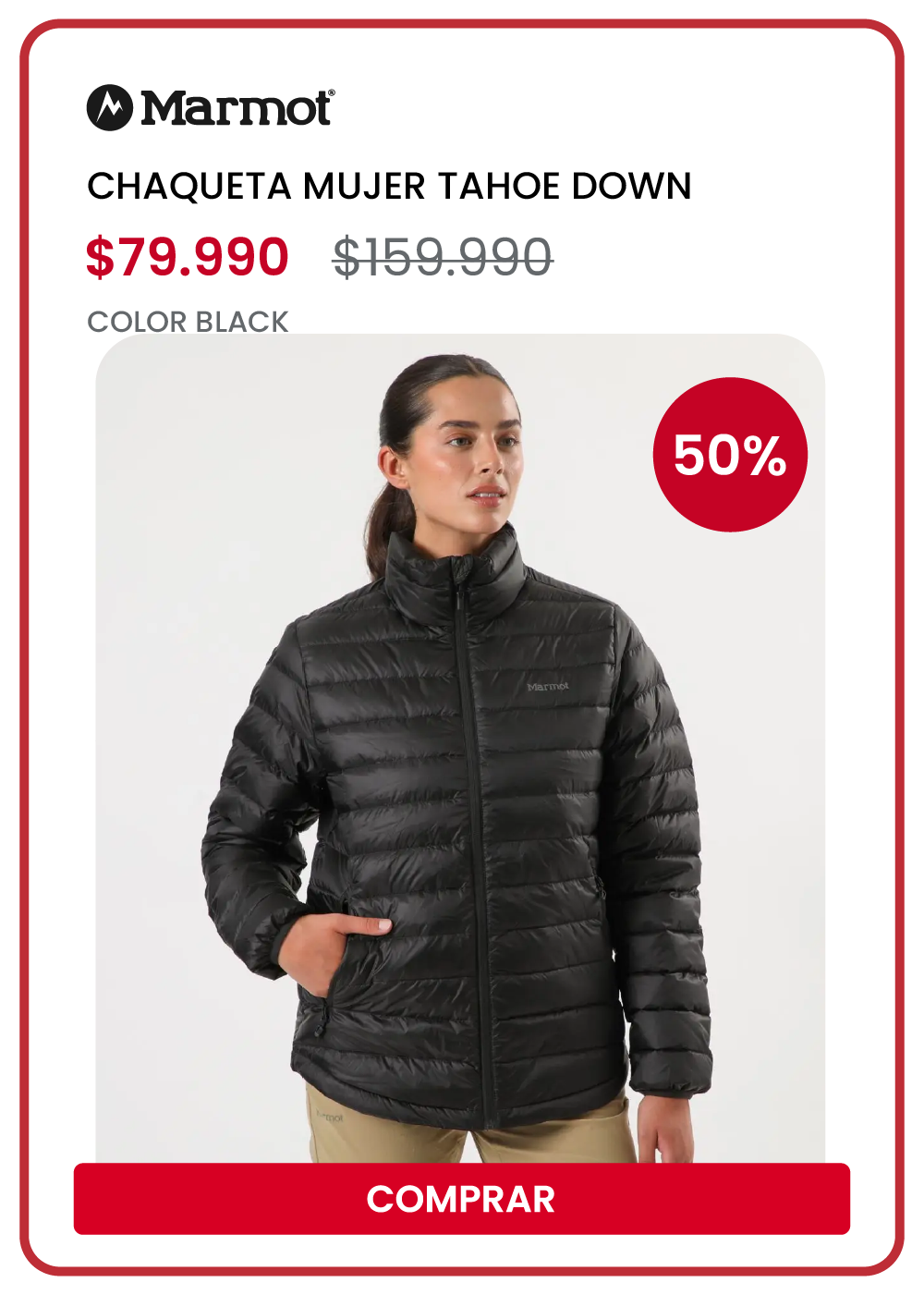 Surprice | CHAQUETA MUJER TAHOE DOWN MARMOT