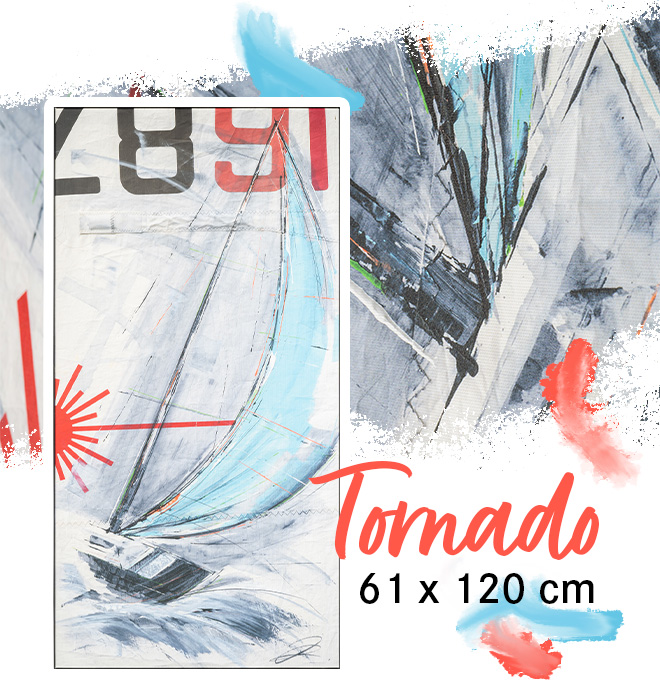 Impression d’art TORNADO by Segelmalerin®