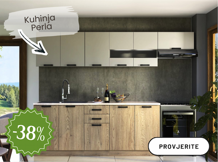 an image of a wooden dresser with a mirror and a plant