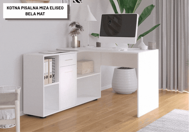an image of a wooden dresser with a mirror and a plant