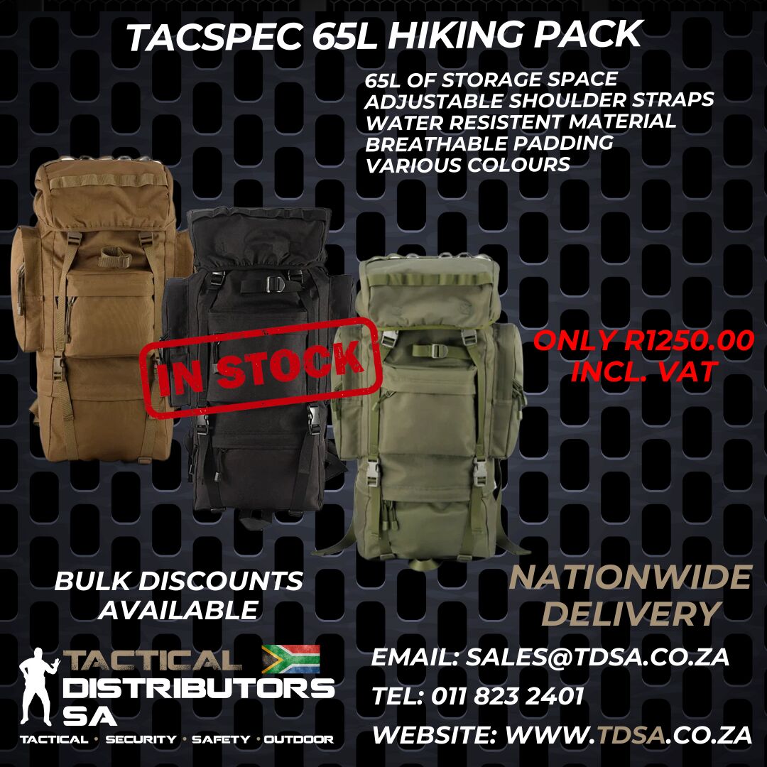 TacSpec 65l Hiking Packs