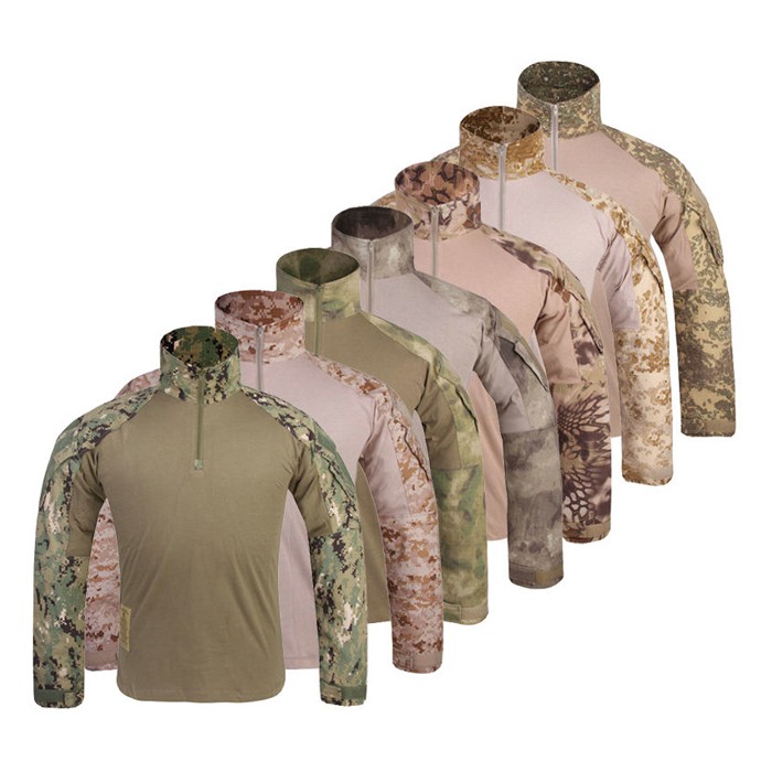 TacSpec Combat Shirt with Zip - Various