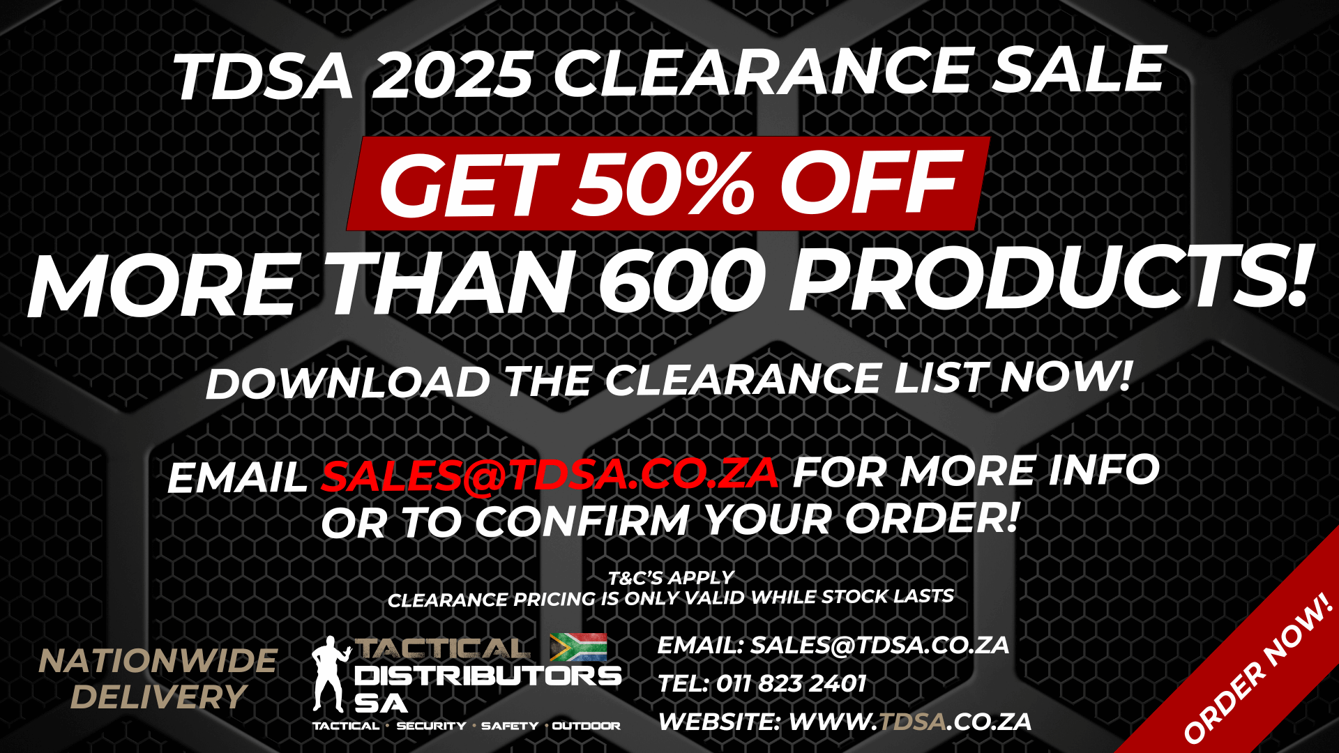 2025 Clearance Sale!