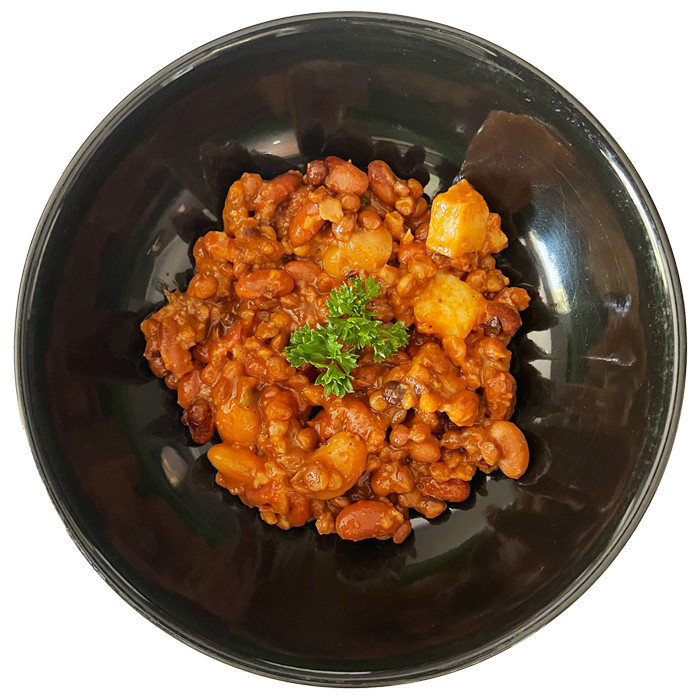 MRE Starch Lentils, Beans and Veg 150g