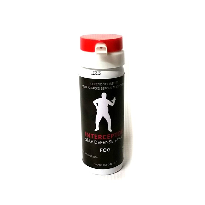 Interceptor 55ml/30g Pepper Spray - Fog (Std Cap)