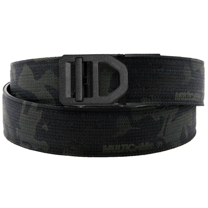 Kore EDC Reinforced Ratcheting Gun Belt with X5 Buckle - Multicam Black - 24" - 54"