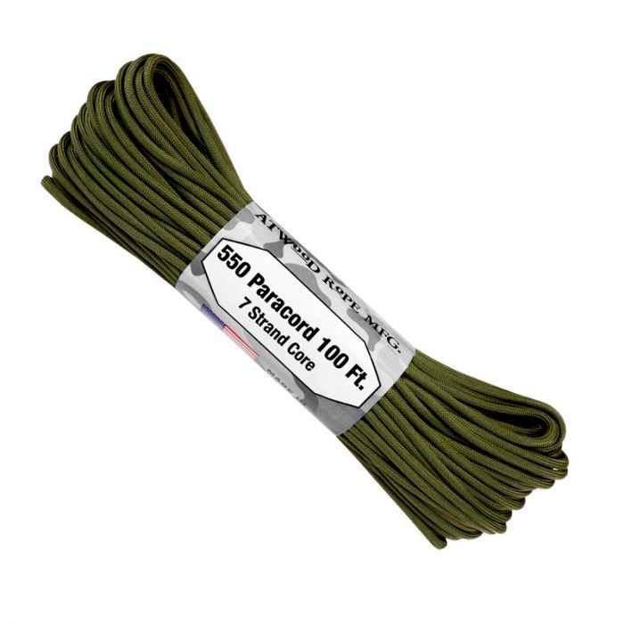 Atwood 550 7 Strand Core Paracord -  OD 100ft