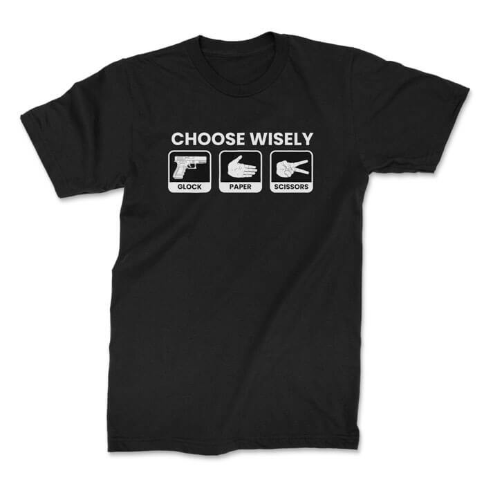 TON "Choose Wisely" Unisex Premium T-Shirt - Black