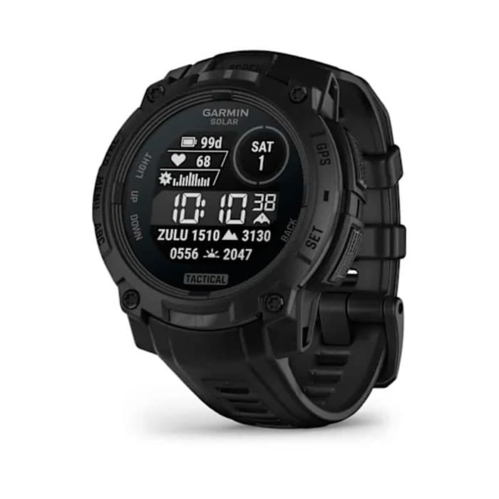 Garmin Instinct 3 – 50 mm Solar-Tactical Edition Smart Watch - Black/Black Band