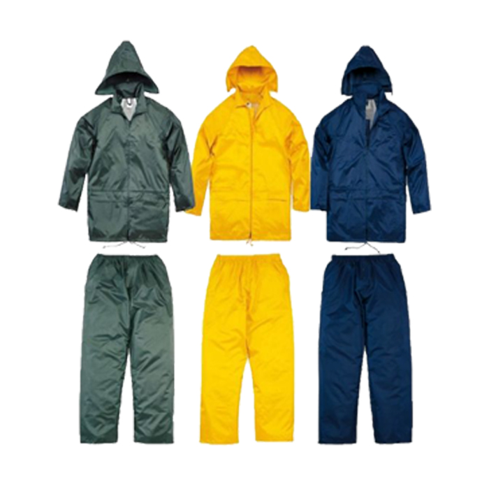 Rubberised Rain Suit - Various Colours
