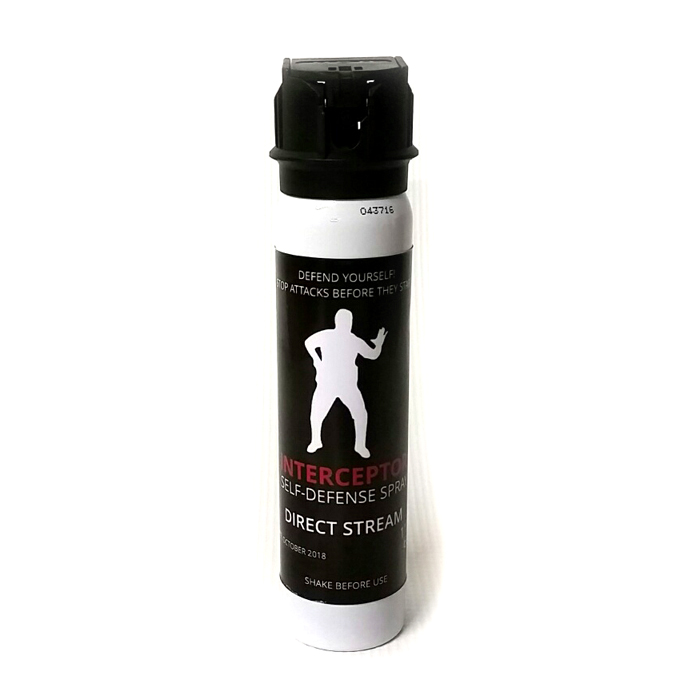 Interceptor 110ml/60g Pepper Spray - Direct Stream