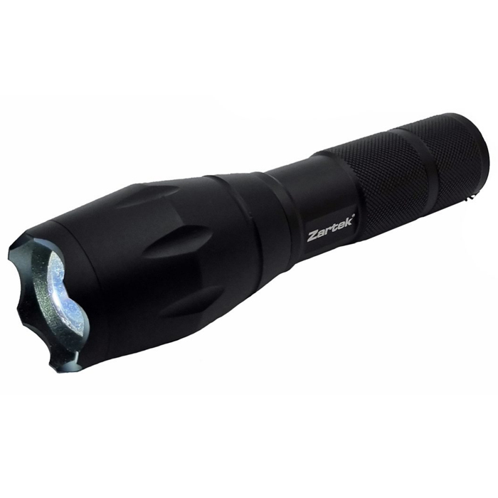 Zartek ZA-416 Extreme Bright LED 1000 Lumen Rechargable USB Flashlight