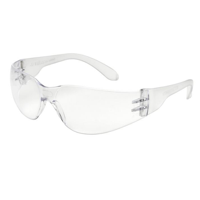 Elvex TTS Safety Glasses HC/PC Lens - Clear