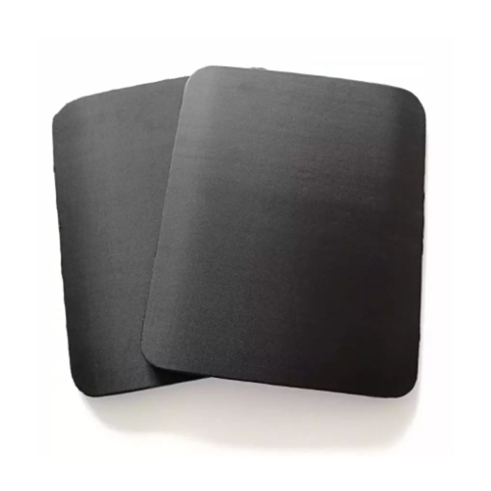 Set of 4mm Armox Steel STANDALONE Level IIIA+AK Plates (290mm x 250mm)
