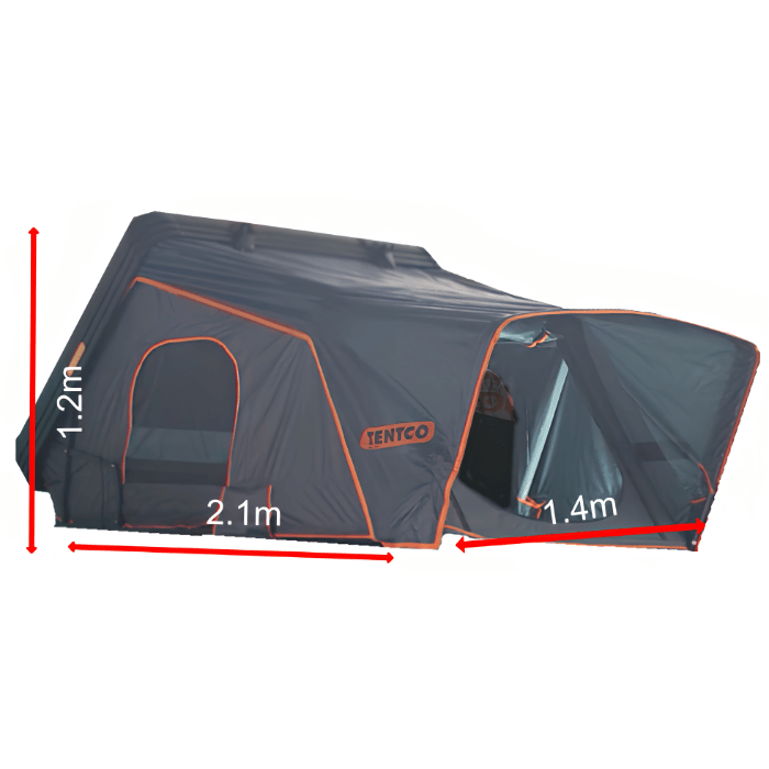 Tentco Prince Rooftop Tent - 1.4m