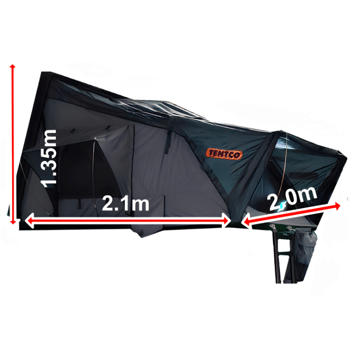 Tentco King Rooftop Tent - 2m