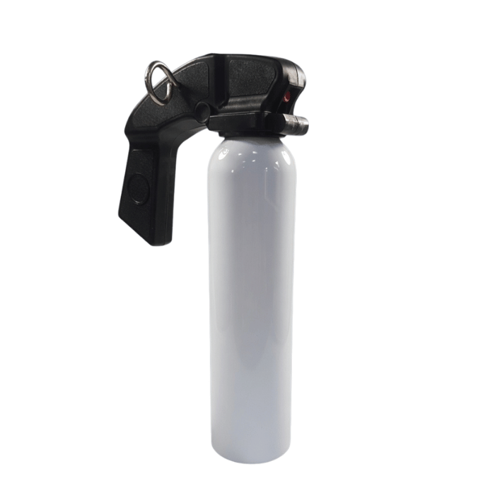Riot Pepper Spray - Fog - 600ml with Thumb Trigger. Handle + Pouch
