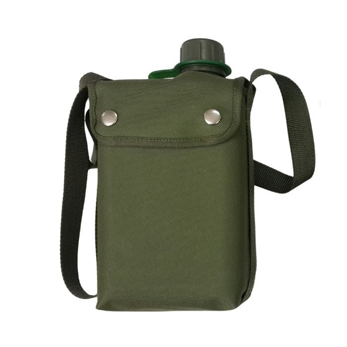 2L Canteen and Pouch with Strap - OD Green