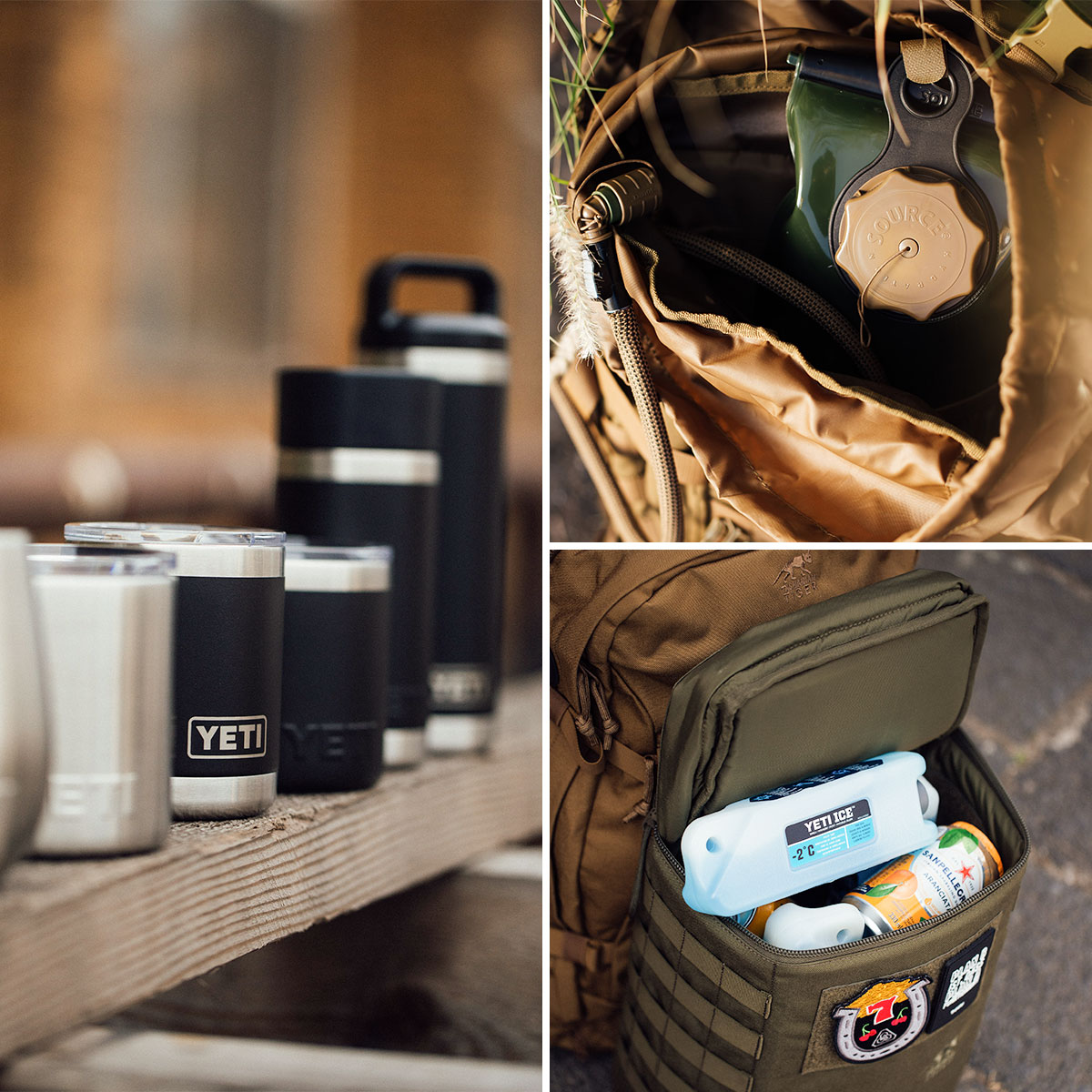 TACWRK Cooling & Hydration – YETI Becher, Source Trinksystem und Kühlpacks im Einsatz