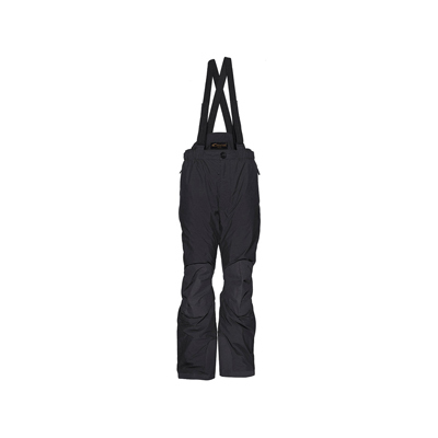 Schwarze Carinthia HIG 4.0 Trousers mit G-LOFT Isolierung und Gore Windstopper Außenmaterial.