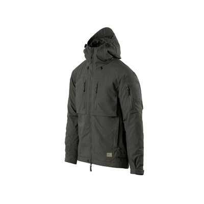 Helikon-Tex Yukon Winter Jacket Taiga Green – robuste, isolierte Winterjacke mit Duracanvas-Außenmaterial und Climashield Apex-Isolierung.