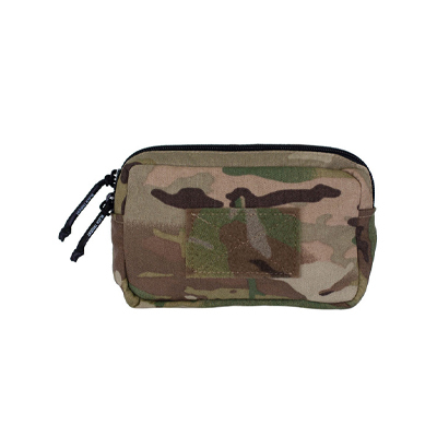 Produktbild der Black Trident Urban Fanny Pack Multicam – kompakte, robuste Hüft-/Crossbody-Tasche aus strapazierfähigem 500 D Cordura in Multicam-Camouflage, ideal für den urbanen Alltag und den sicheren, diskreten Transport von Essentials.