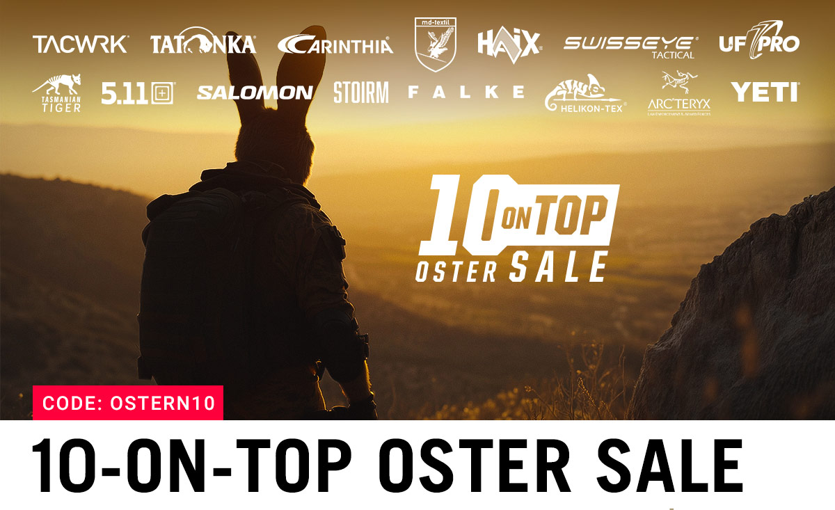 TACWRK Oster Sale – ausgewählte Top-Marken und Ausrüstung reduziert, Code: OSTERN10.