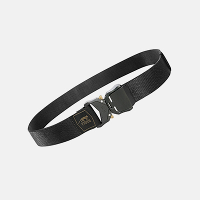 Tasmanian Tiger TT QR Stretchbelt 38mm in Schwarz – elastischer Gürtel mit Schnellverschluss für taktische Nutzung