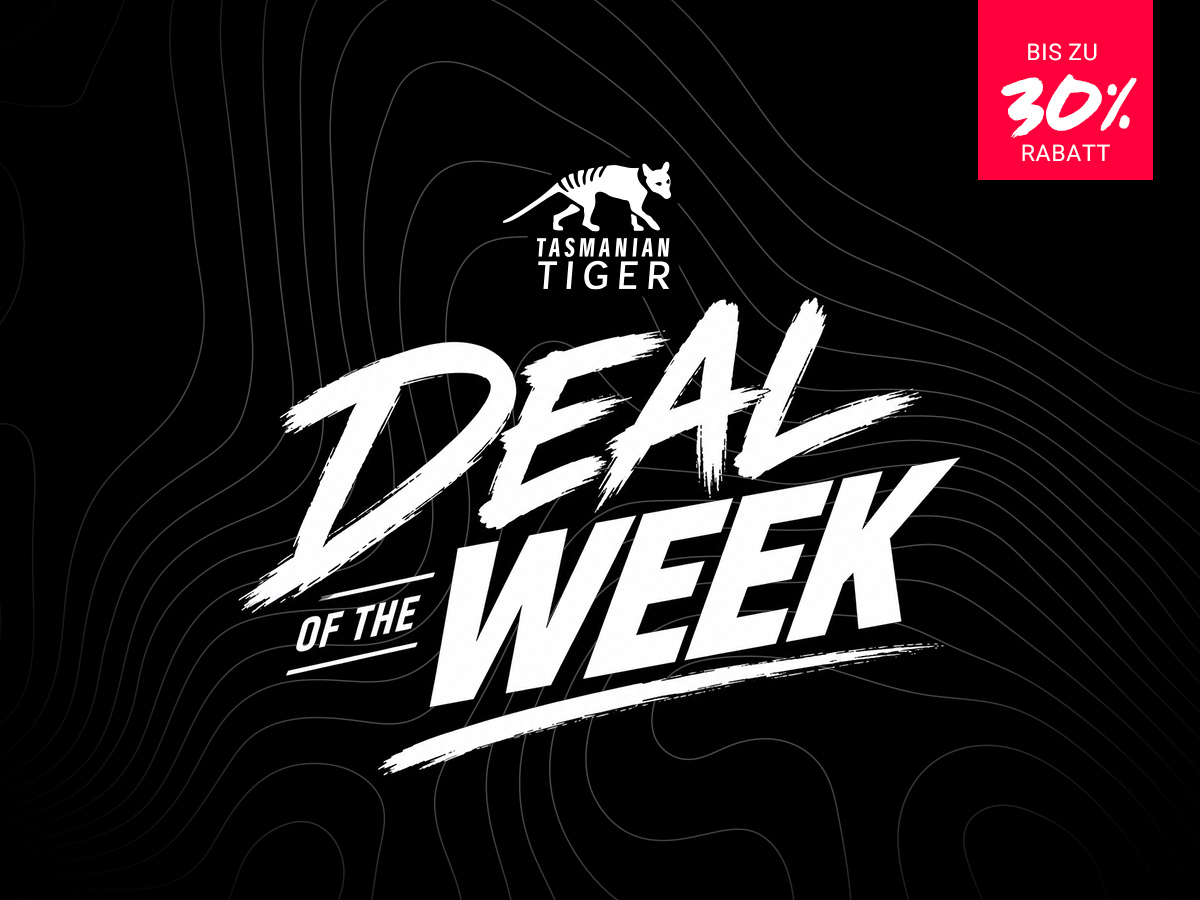 Tasmanian Tiger Deal of the Week – ausgewählte taktische Ausrüstung mit bis zu 30 % Rabatt