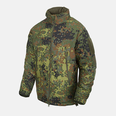LEVEL 7 Lightweight Winter Jacket Climashield Flecktarn