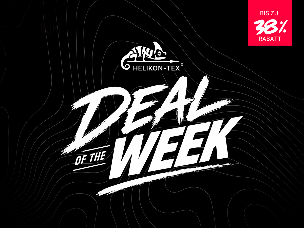 Helikon-Tex Deal of the Week – ausgewählte Outdoor- und Tactical-Produkte mit bis zu 38 % Rabatt